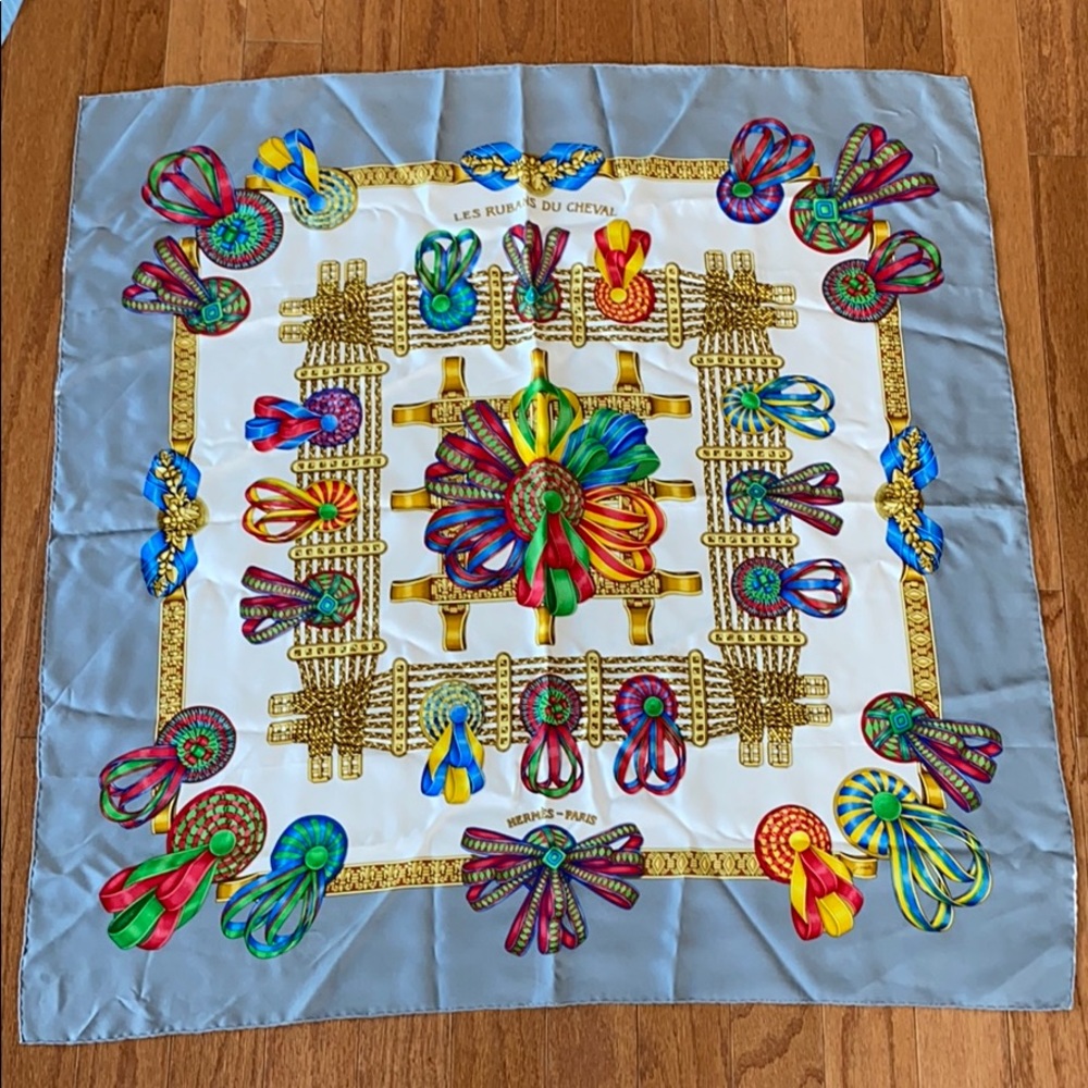 Hermes Silk Scarf